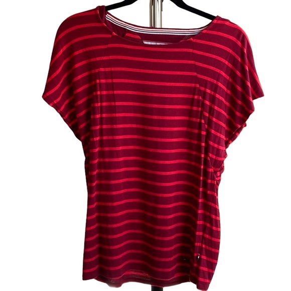 ✨Tommy Hilfiger✨ Red Stripe Shirt Size S - Picture 1 of 4